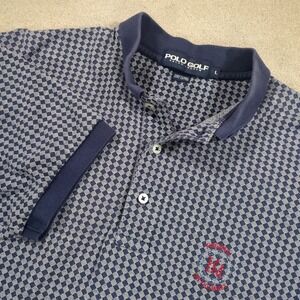 VTG Y2K Polo Golf Ralph Lauren Kingsmill on the James Mens Large Polo Preppy